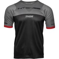 Thor - Thor Intense Assist Short Sleeve Team Jersey - 5120-0061 - Black/Gray - 2XL - Image 1