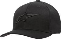 Alpinestars - Alpinestars Ageless Curve Hat - 1017-81010-1010-LG/X - Black/Black - Lg-XL - Image 1