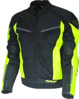 Fly Racing - Fly Racing Strata Jacket - 477-2104-2 - Hi-Vis/Black - Small - Image 2