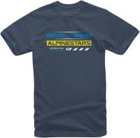 Alpinestars - Alpinestars World Tour T-Shirt - 12107200470XL - Navy - X-Large - Image 1