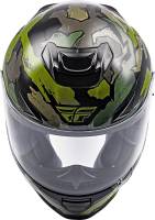 Fly Racing - Fly Racing Sentinel Ambush Helmet - 73-8328X - Green/Black - X-Small - Image 3