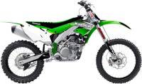 DCOR - DCOR COR 9 Kawasaki Complete Graphics Kit - White - 20-20-462 - Image 2