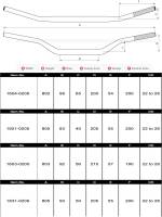 TORC1 Racing - TORC1 Racing Tapered Handlebar - RC Honda Bend - 1604-0200 - Image 2
