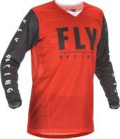 Fly Racing - Fly Racing Kinetic Mesh Jersey - 374-312S - Red/Black - Small - Image 1