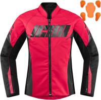Icon - Icon Hooligan Womens Jacket - 2822-1344 - Rouge - Small - Image 1