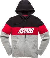 Alpinestars - Alpinestars Grupo Zip Hoodie - 1210533001028XL - Black/Gray Heather - X-Large - Image 1