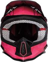 Moose Racing - Moose Racing F.I. Agroid Camo Youth Helmet - 0111-1528 - Pink/Red - Large - Image 3