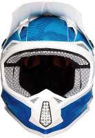 Moose Racing - Moose Racing F.I. Agroid Camo Youth Helmet - 0111-1533 - Blue/White - Medium - Image 2