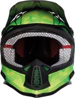 Moose Racing - Moose Racing F.I. Agroid Camo Youth Helmet - 0111-1523 - Yellow/Green - Small - Image 4