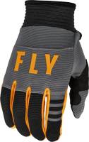 Fly Racing - Fly Racing F-16 Gloves - 376-915L - Dark Gray/Black/Orange - Large - Image 1