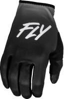 Fly Racing - Fly Racing Lite Youth Gloves - 376-611YL - Gray/Black - Large - Image 1