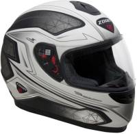 Zoan - Zoan Thunder Electra Graphics Snow Helmet with Double Lens Shield - 223-195SN - Matte White - Medium - Image 1
