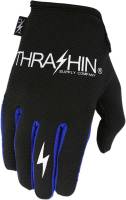 Thrashin Supply Company - Thrashin Supply Company Stealth Gloves - SV1-04-09 - Black/Blue - Medium - Image 1