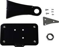 Accutronix - Accutronix Side Mount License Plate Assembly - Black Anodized - LPF075HVB - Image 1