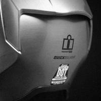 Icon - Icon Variant Pro Quicksilver Helmet - 0101-13232 - Silver - X-Large - Image 4