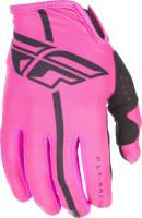 Fly Racing - Fly Racing Lite Youth Gloves - 371-01904 - Neon Pink/Black - Small - Image 1