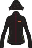 DSG - DSG Softshell Womens Jacket - 52355 - Black/Neon - X-Small - Image 1