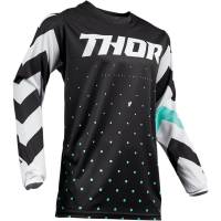 Thor - Thor Pulse Stunner Youth Jersey - 2912-1663 - Black/White - 2XS - Image 1