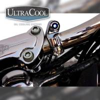 UltraCool - UltraCool 1in. Handlebar LED Clamp - Chrome - AC-20C - Image 2