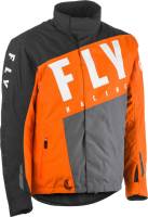 Fly Racing - Fly Racing SNX Pro Youth Jackets - 470-4113YL - Orange/Gray/Black - Large - Image 1