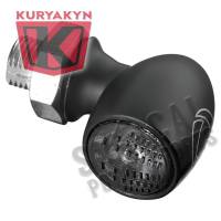 Kuryakyn - Kuryakyn Atto Rear Marker Light by Kellermann - Smoke Lens/Red/Red LED/Satin Black Housing - 2523 - Image 2