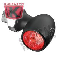 Kuryakyn - Kuryakyn Atto Rear Marker Light by Kellermann - Smoke Lens/Red/Red LED/Satin Black Housing - 2523 - Image 3