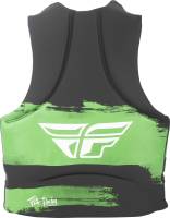 Fly Racing - Fly Racing Neoprene Floatation Vest - 142424-400-020-18 - Black/Green - Small - Image 2