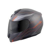 Scorpion - Scorpion EXO-GT3000 Sync Helmet - 300-1134 - Gray/Orange - Medium - Image 1