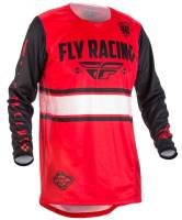 Fly Racing - Fly Racing Kinetic Era Jersey - 371-422S - Red/Black - Small - Image 1