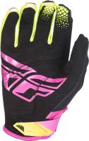 Fly Racing - Fly Racing Kinetic Youth Gloves - 371-41904 - Neon Pink/Hi-Vis - Small - Image 2