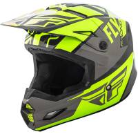 Fly Racing - Fly Racing Elite Guild Helmet - 73-8605-9-2X - Hi-Vis/Gray/Black - 2XL - Image 1