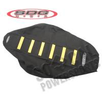 SDG - SDG 6-Rib Gripper Seat Cover - Black Cover/Yellow Ribs - 95946YK - Image 2