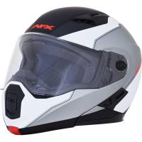 AFX - AFX FX-111 Graphics Helmet - 0100-1884 - Black/White - X-Large - Image 1