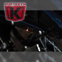 Kuryakyn - Kuryakyn Atto Rear Marker Light by Kellermann - Clear Lens/Red/Red/Amber LED/Satin Black Housing - 2858 - Image 4