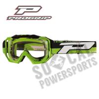 Pro Grip - Pro Grip 3200 MX Enduro Goggles - PZ3200VE - Green / Clear Light Sensitive Lens - OSFA - Image 2