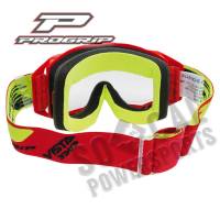 Pro Grip - Pro Grip 3303 Vista Goggles - PZ3303RO - Red / Clear Lens - OSFA - Image 2