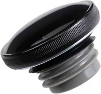Drag Specialties - Drag Specialties Screw-In Gas Cap - Gloss Black with Vented - 0703-0817 - Image 2