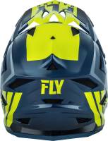 Fly Racing - Fly Racing Default Youth Helmet - 73-9173YM - Teal/Hi-Viz - Medium - Image 2