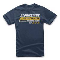 Alpinestars - Alpinestars Bravo Youth T-Shirt - 3038-72006-70-M - Navy - Medium - Image 1