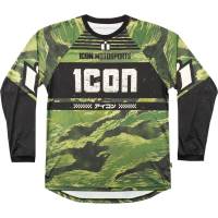 Icon - Icon Tigers Blood Jersey - 2824-0084 - Green Camo - Small - Image 1