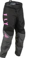 Fly Racing - Fly Racing F-16 Youth Pants - 376-23126 - Black/Pink - 26 - Image 1