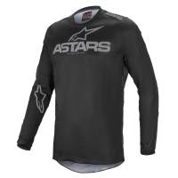 Alpinestars - Alpinestars Fluid Graphite Jersey - 3762321-111-3XL - Black/Dark Gray - 3XL - Image 1