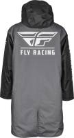 Fly Racing - Fly Racing Pit Coat - 470-4051 - Black/Gray - OSFM - Image 2