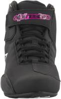 Alpinestars - Alpinestars Stella Sektor Womens Riding Shoes - 25157191039-8 - Black/Pink - 8 - Image 3