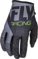 Fly Racing - Fly Racing Kinetic Gloves - 371-41008 - Black/Gray - Small - Image 1