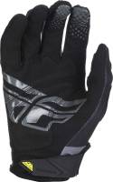Fly Racing - Fly Racing Kinetic Gloves - 371-41008 - Black/Gray - Small - Image 2