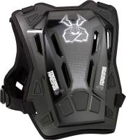 Moose Racing - Moose Racing Agroid Youth Chest Guard - 2701-1116 - Black - Sm-Md - Image 2