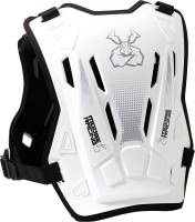 Moose Racing - Moose Racing Agroid Youth Chest Guard - 2701-1117 - White - 2XS-XS - Image 2