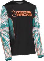 Moose Racing - Moose Racing Agroid Youth Jersey - 2912-2251 - Teal/Orange/Black - X-Small - Image 1