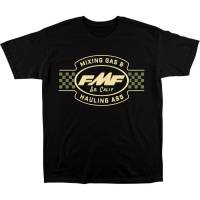 FMF Racing - FMF Racing American Classic T-Shirt - FA22118900BLKM - Black - Medium - Image 1